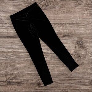 SOMA Black Velvet Luxurious Soft Straight Leg Lounge Pants S